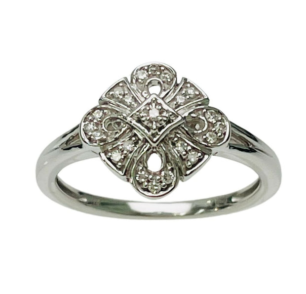1/10 Carat TW Diamond Vintage Ring