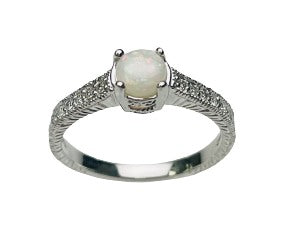 Opal Fashion Ring