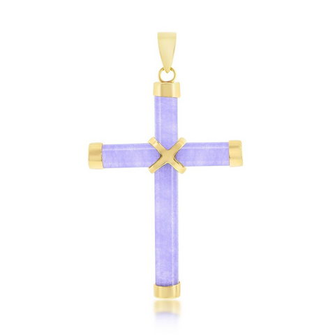 Lavender Jade Cross