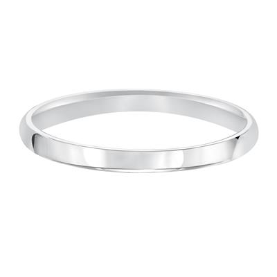 2.0mm Platinum Wedding Band