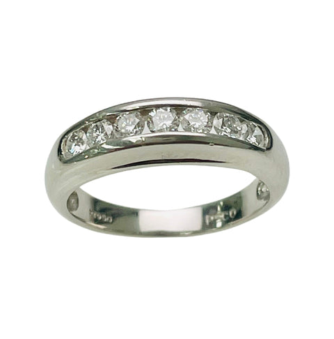 Channel Set Diamond Band