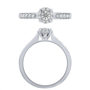 1/2 TW Diamond Engagement Set