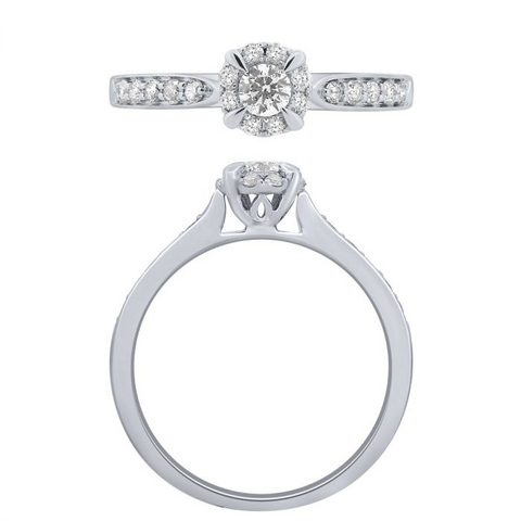 1/2 TW Diamond Engagement Set