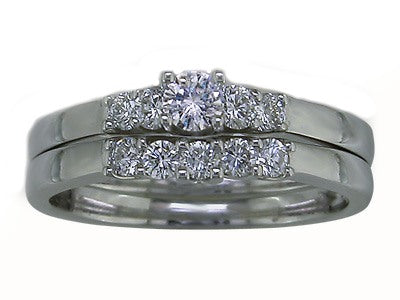 1/2 TW Diamond Wedding Set