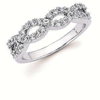 1/2 Carat TW Diamond Braided Band