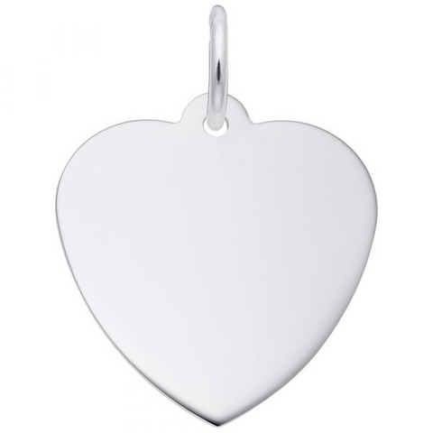 Small Classic Heart Charm