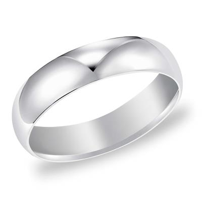 5.0mm Platinum Wedding Band