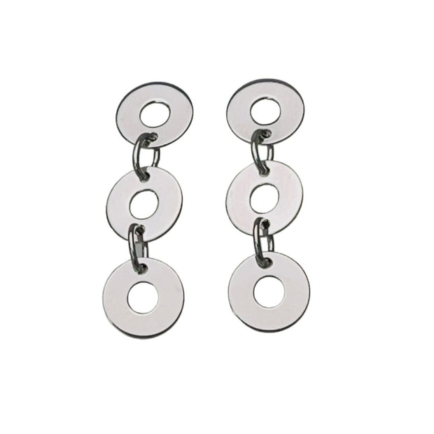 Circle Drop Earrings