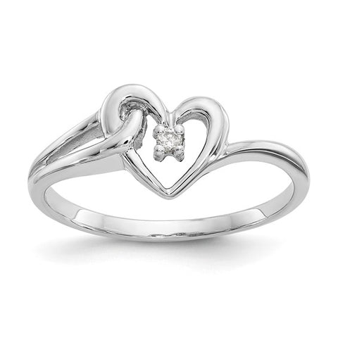Diamond Heart Ring