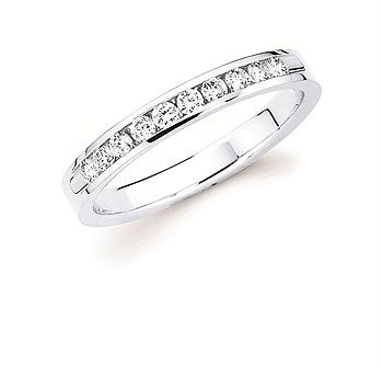 Channel Set Diamond Band