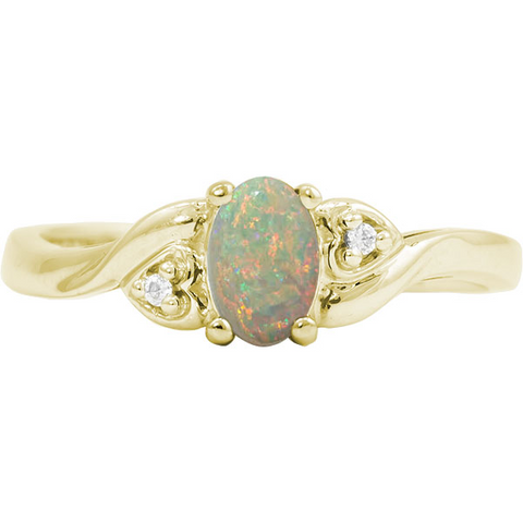 Colored Stone Ring