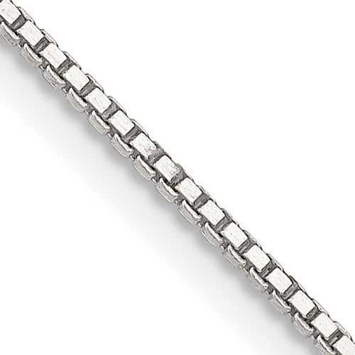 22 inch sterling silver box chain discount