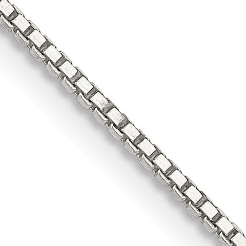 1.10mm 22 Inch Sterling Silver Box Chain