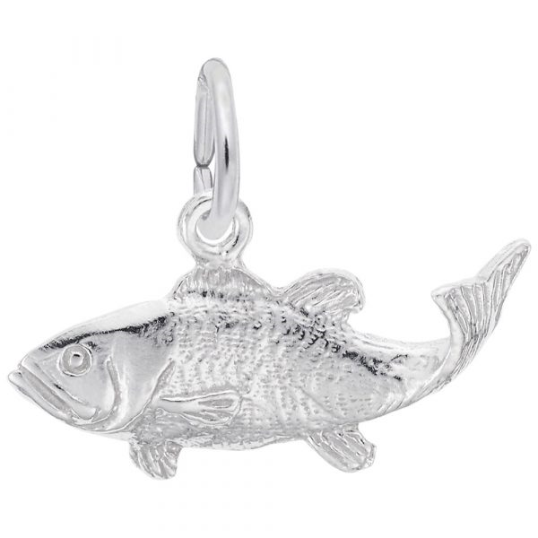 Bass Fish Charm