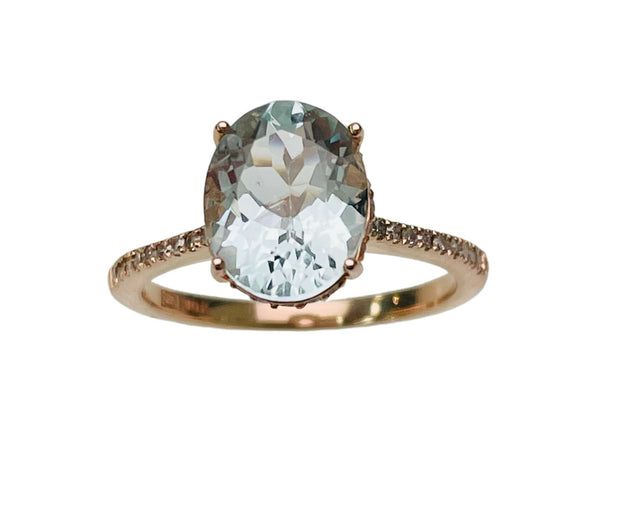 Aquamairne Ring