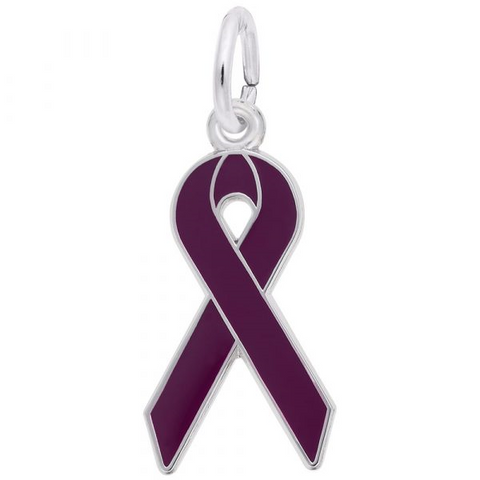 Cancer Awareness Ribbon Charm