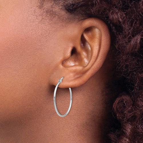 Sterling Silver Hoop Earrings