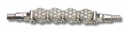 Kasper & Esh Diamond Add A Link Bracelet