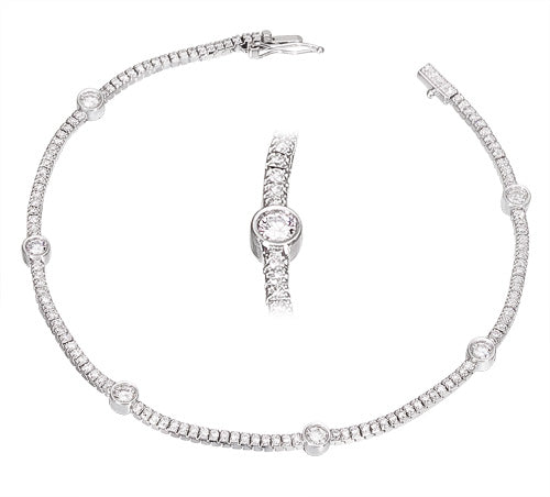 1.00 Carat TW Diamond Bracelet