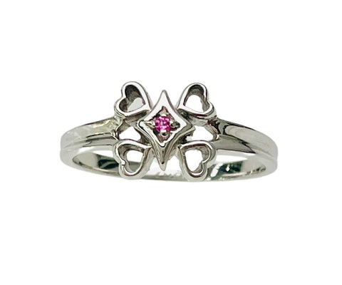 Pink Sapphire Ring