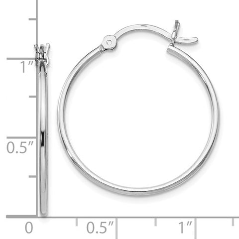Sterling Silver Hoop Earrings