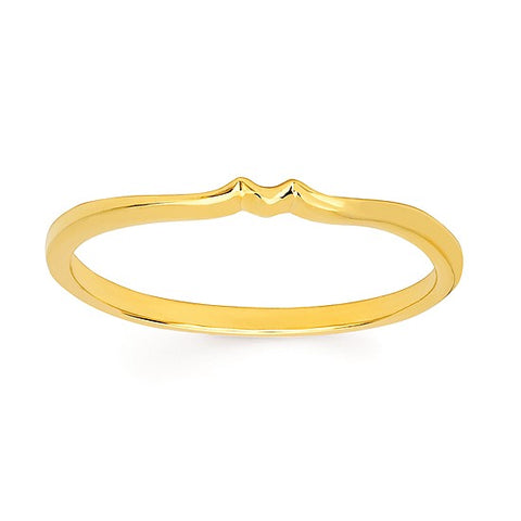 Contoured Wedding Band