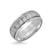 8mm Tungsten Carbide Ring