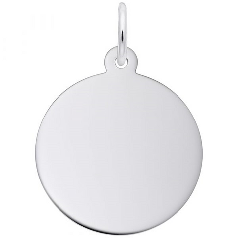 Small Round Disc Classic Series Charm