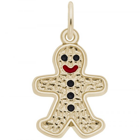 Gold Plated Gingerbread Man