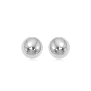 7.0mm White Gold Ball Studs