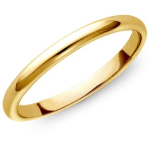 2.0mm 18 Karat Wedding Band