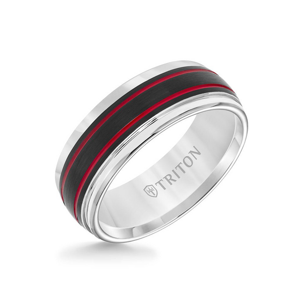 Black& Red Tungsten