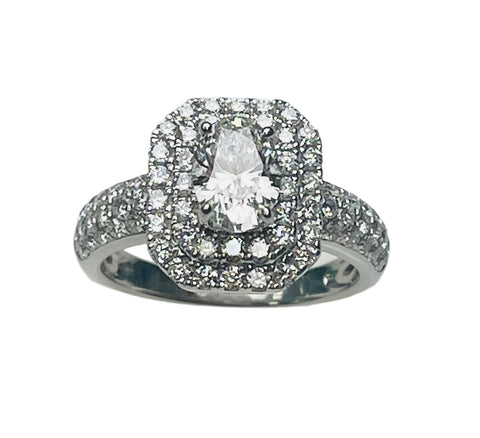 Fabulous Lab Grown 2.06 Carat Total Weight Diamond Fashion Ring