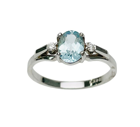 Aquamarine Ring