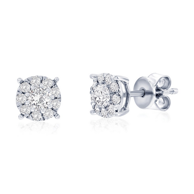 Sterling Silver and Diamond