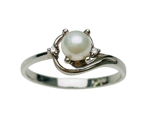 4.0mm Cultured Pearl Ring