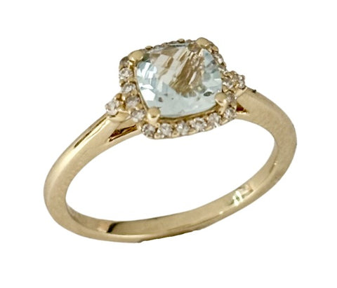 Aquamarine Ring