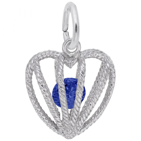 Embraced with Love September Stone Charm