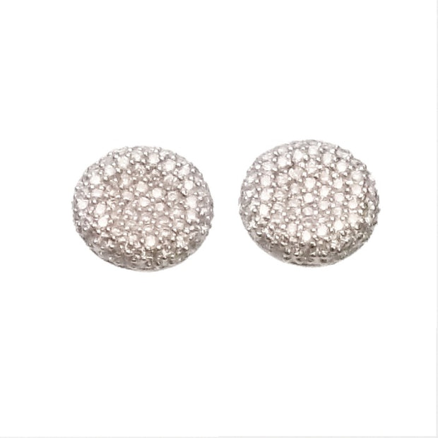 Pave Diamond Earrings