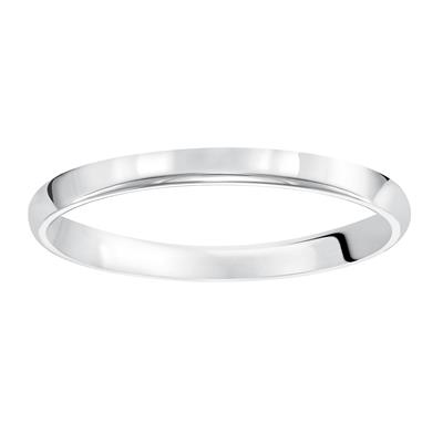 2.0mm Platinum Wedding Band