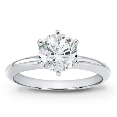 1.01 Carat Round Brilliant Diamond Solitaire