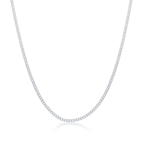 Sterling Silver Cuban Chain