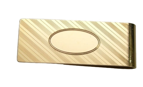 14 Karat Yellow Gold Money Clip