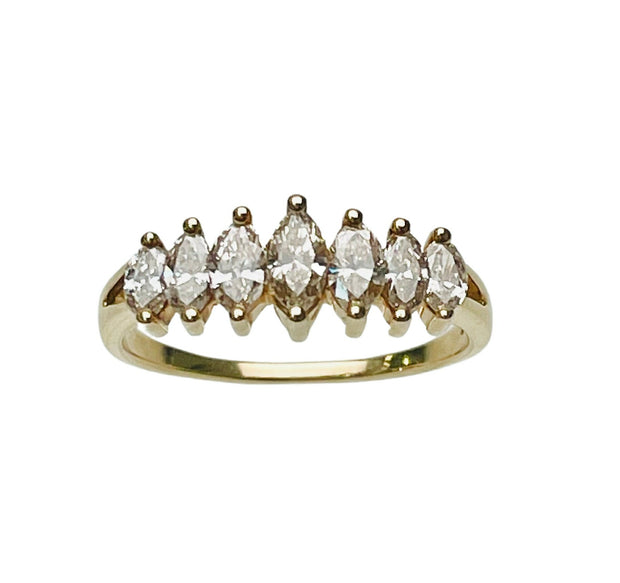 Marquise Diamond Band