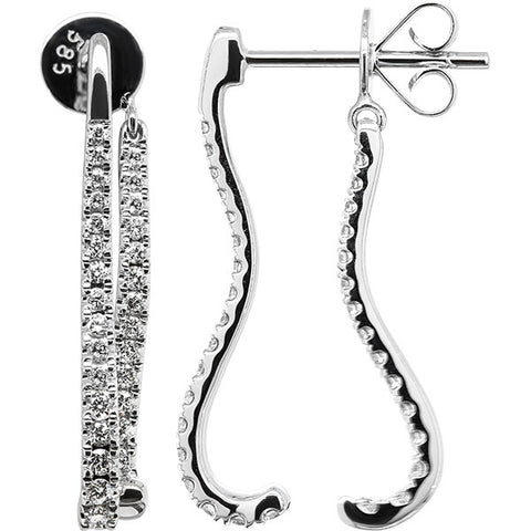 Dangle Diamonds Earrings