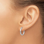 Sterling Silver Hoop Earrings
