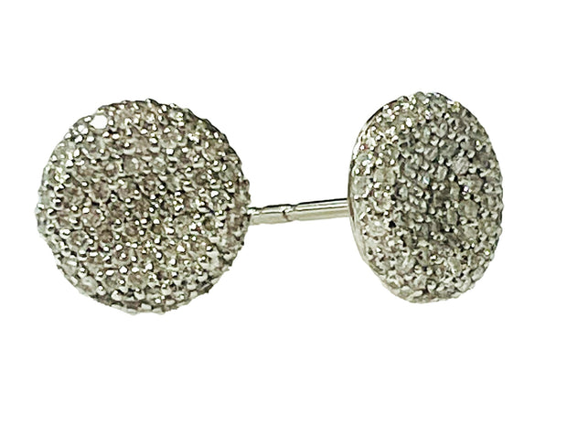 Pave Diamond Earrings