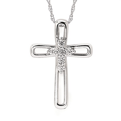 Diamond Cross Pendant