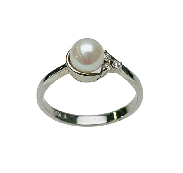 6.0mm Cultured Pearl Ring