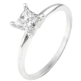 .52 Carat Princess Cut Diamond Solitaire